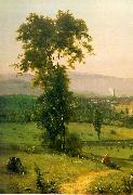 George Inness The Lackawanna Valley painting